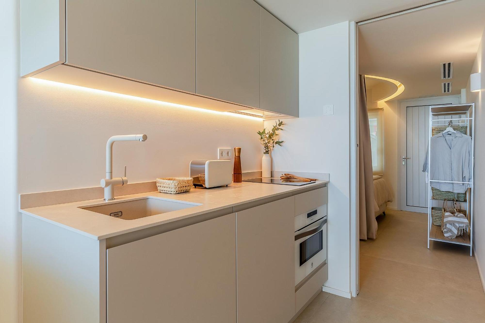 Apartamentos Azul 卡斯特尔德费尔斯 外观 照片