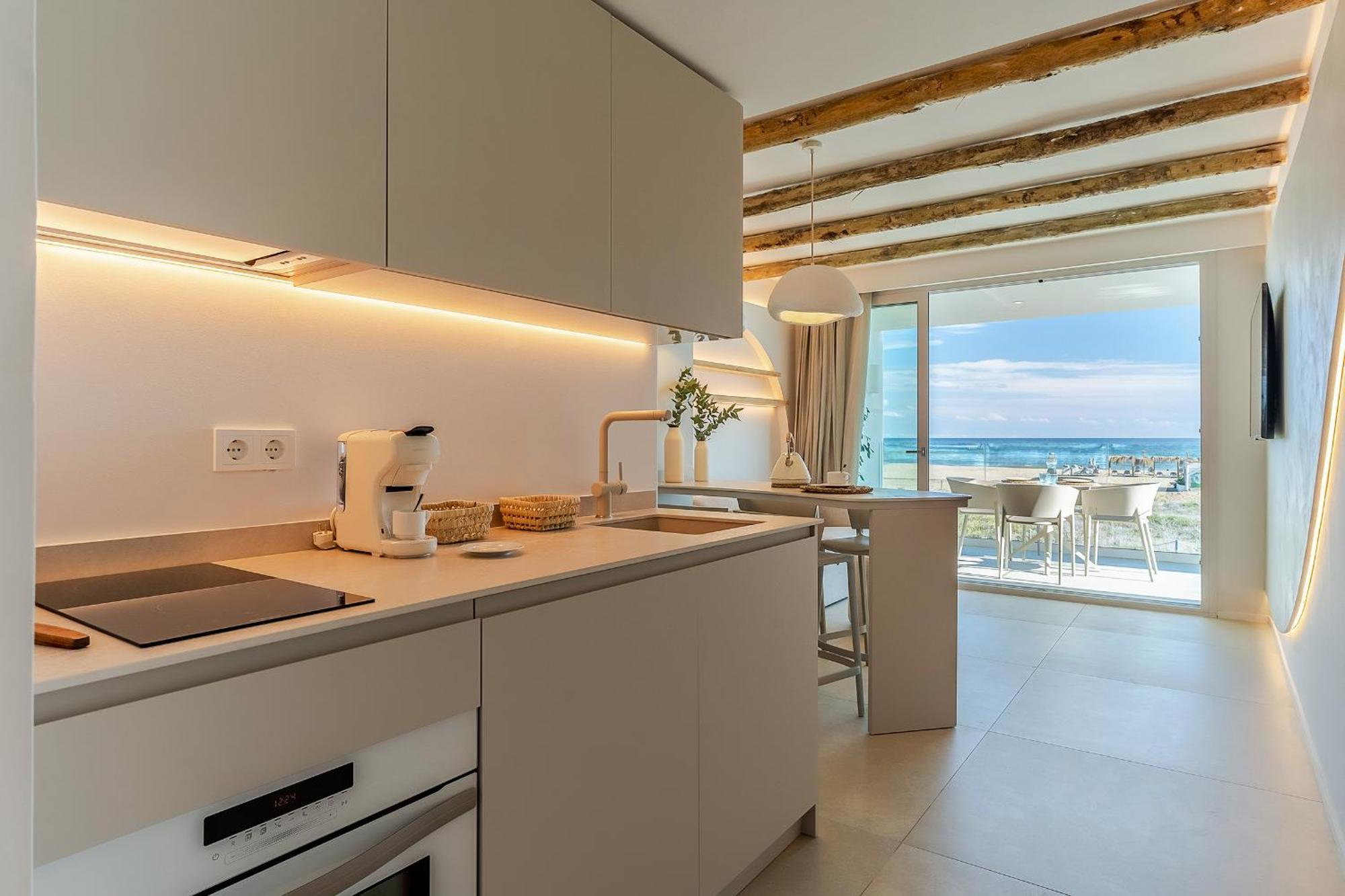 Apartamentos Azul 卡斯特尔德费尔斯 外观 照片